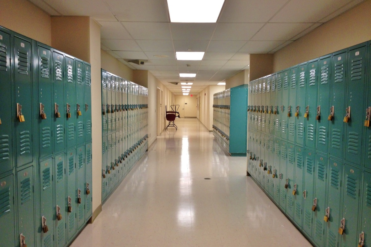 school hallway