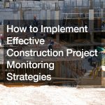 How to Implement Effective Construction Project Monitoring Strategies