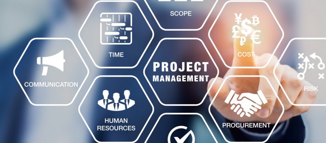 man doing project management strategies